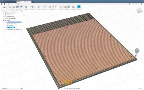 How to level a CNC router sacrificial bed with Fusion 360.